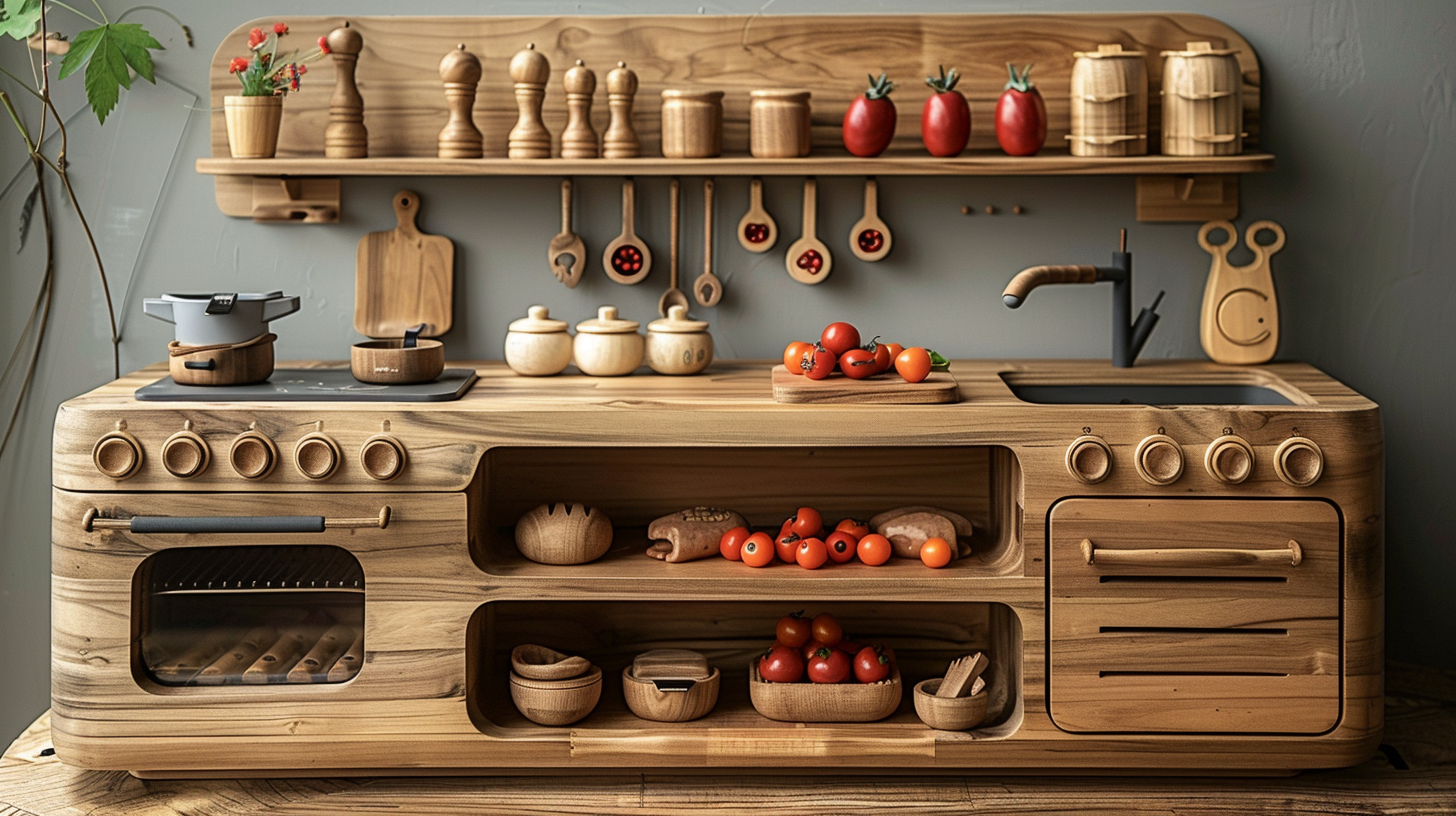 shop modern wooden kitchen toys & playsets