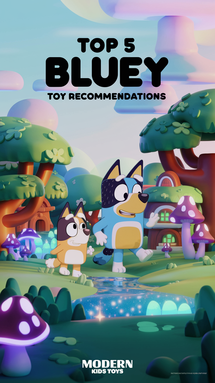 Educational Benefits of Bluey Toys for Kids