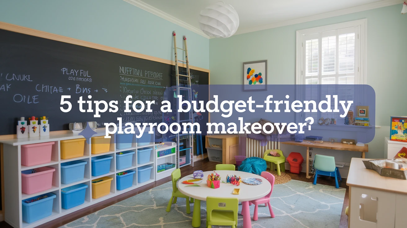 5 Tips for a Budget-Friendly Playroom Makeover