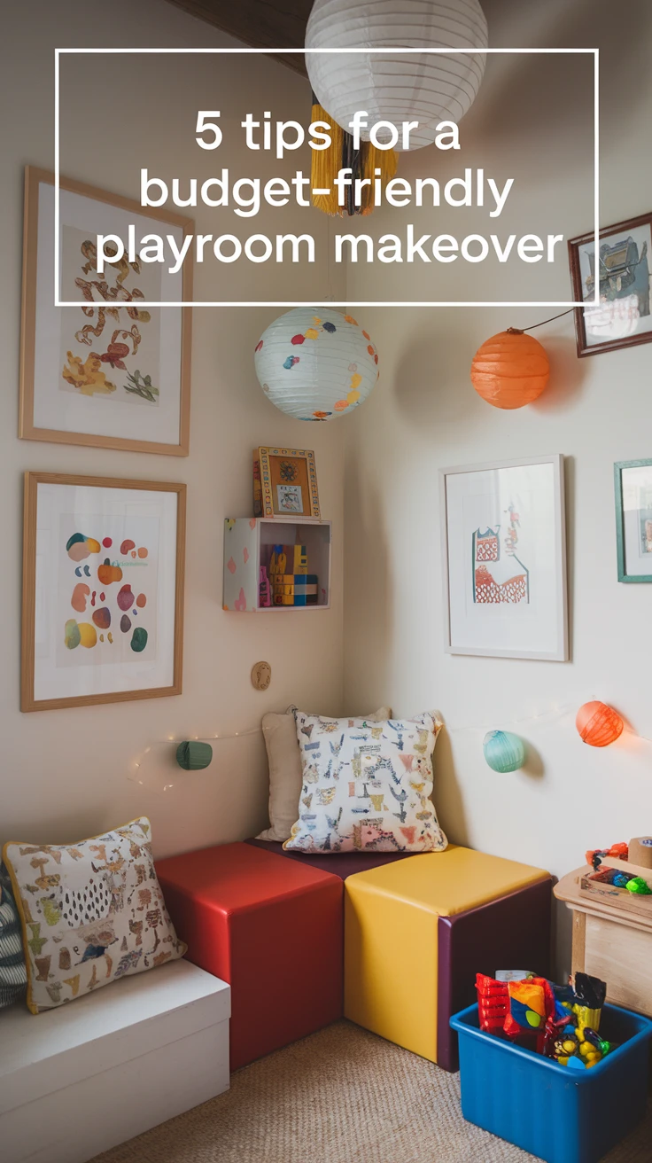 5 Tips for a Budget-Friendly Playroom Makeover
