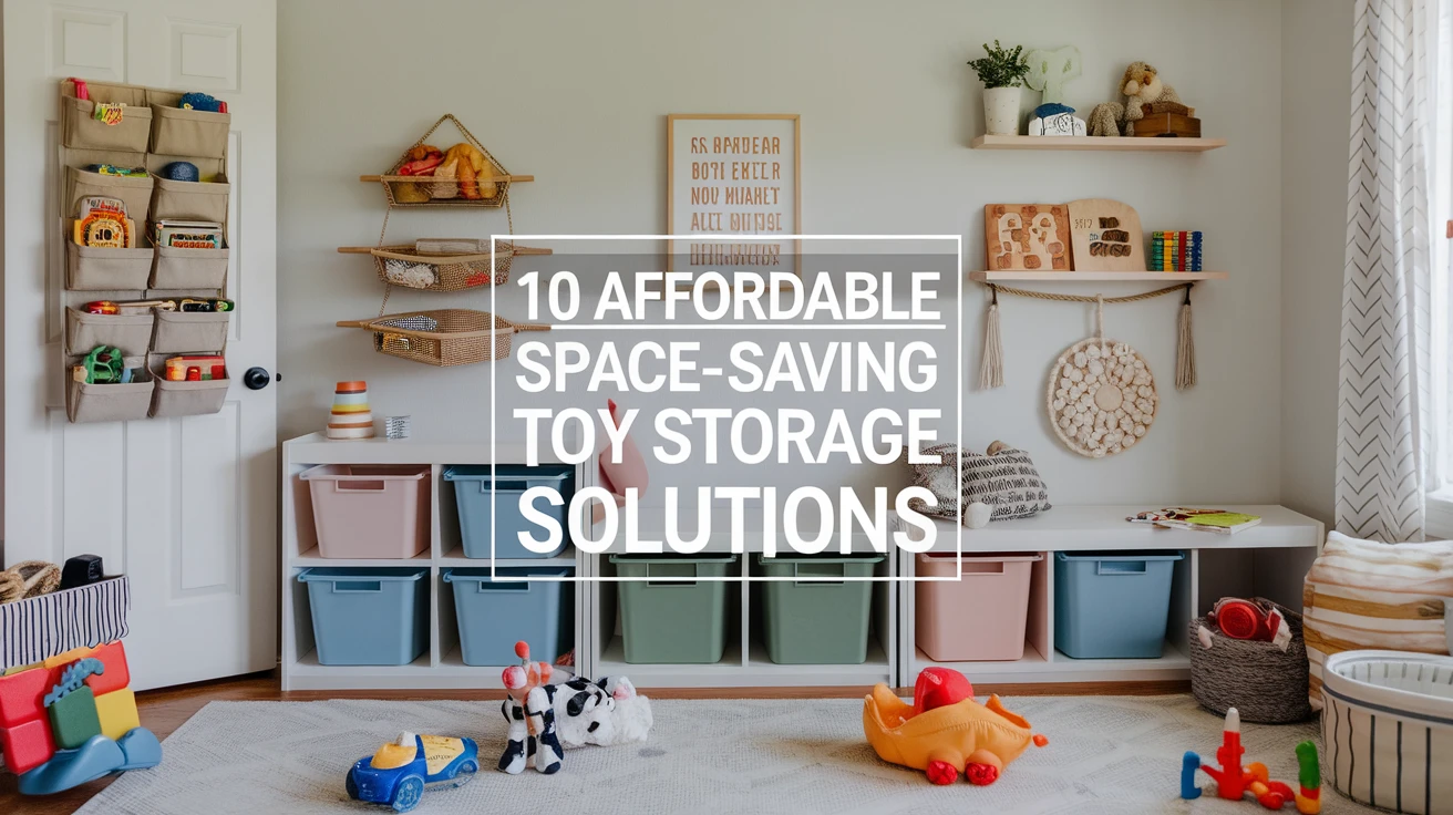 10 Affordable Space-Saving Toy Storage Solutions
