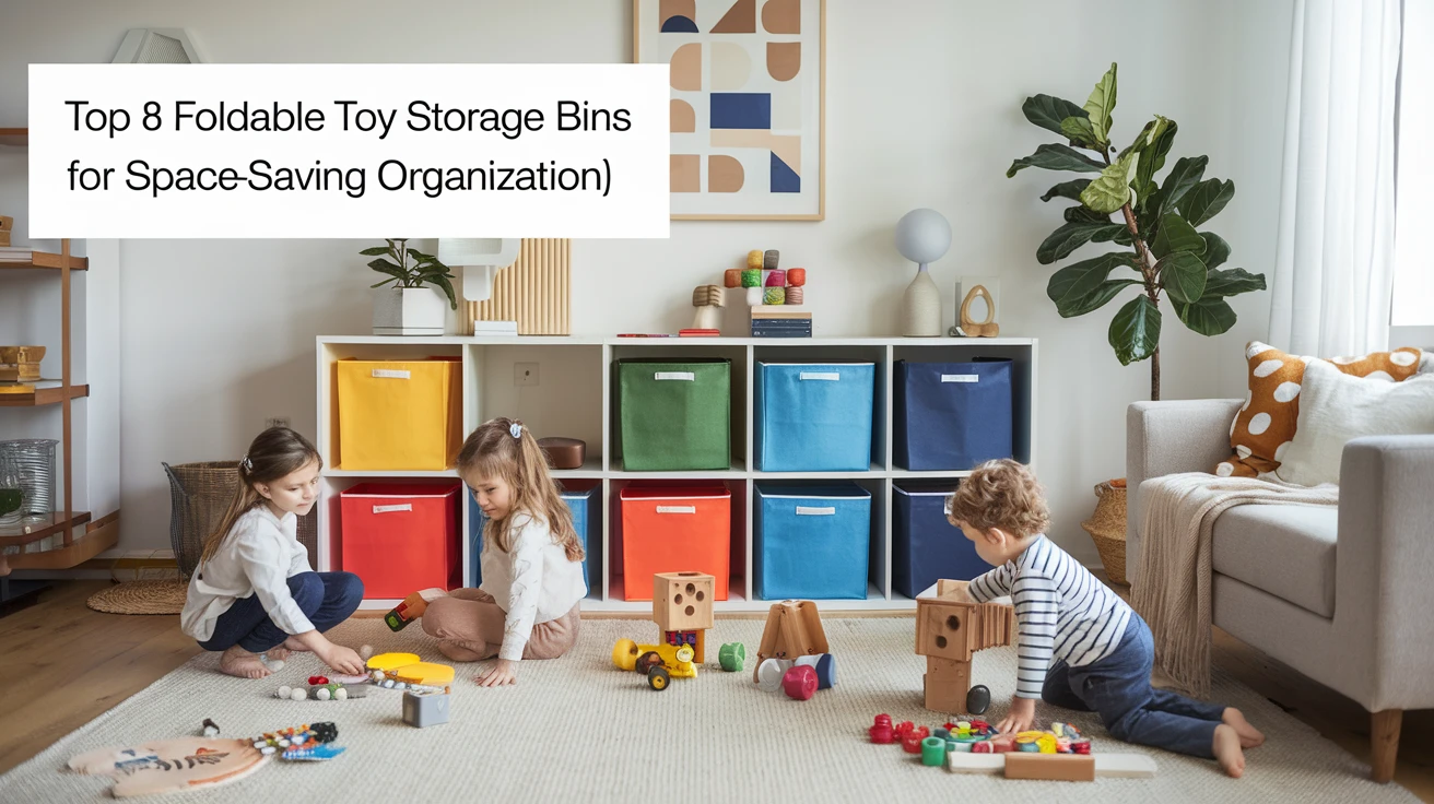 Top 8 Foldable Toy Storage Bins for Space-Saving Organization