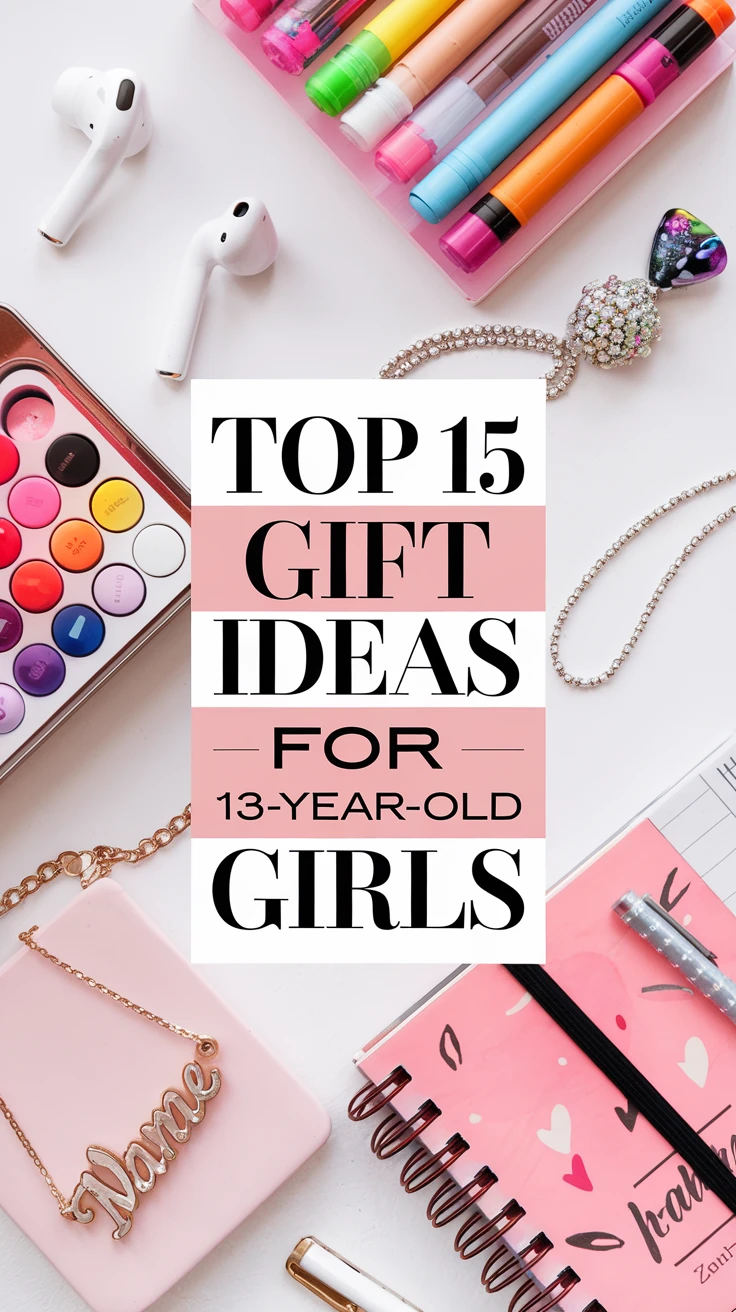 Top 15 Gift Ideas for 13-Year-Old Girls
