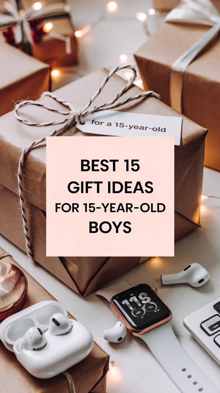 Best 15 Gift Ideas for 15-Year-Old Boys