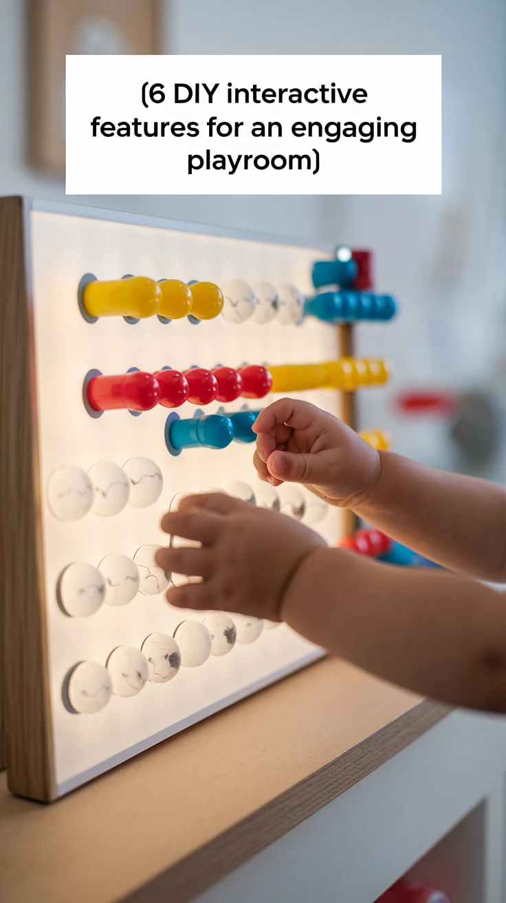 6 DIY Interactive Features for an Engaging Playroom
