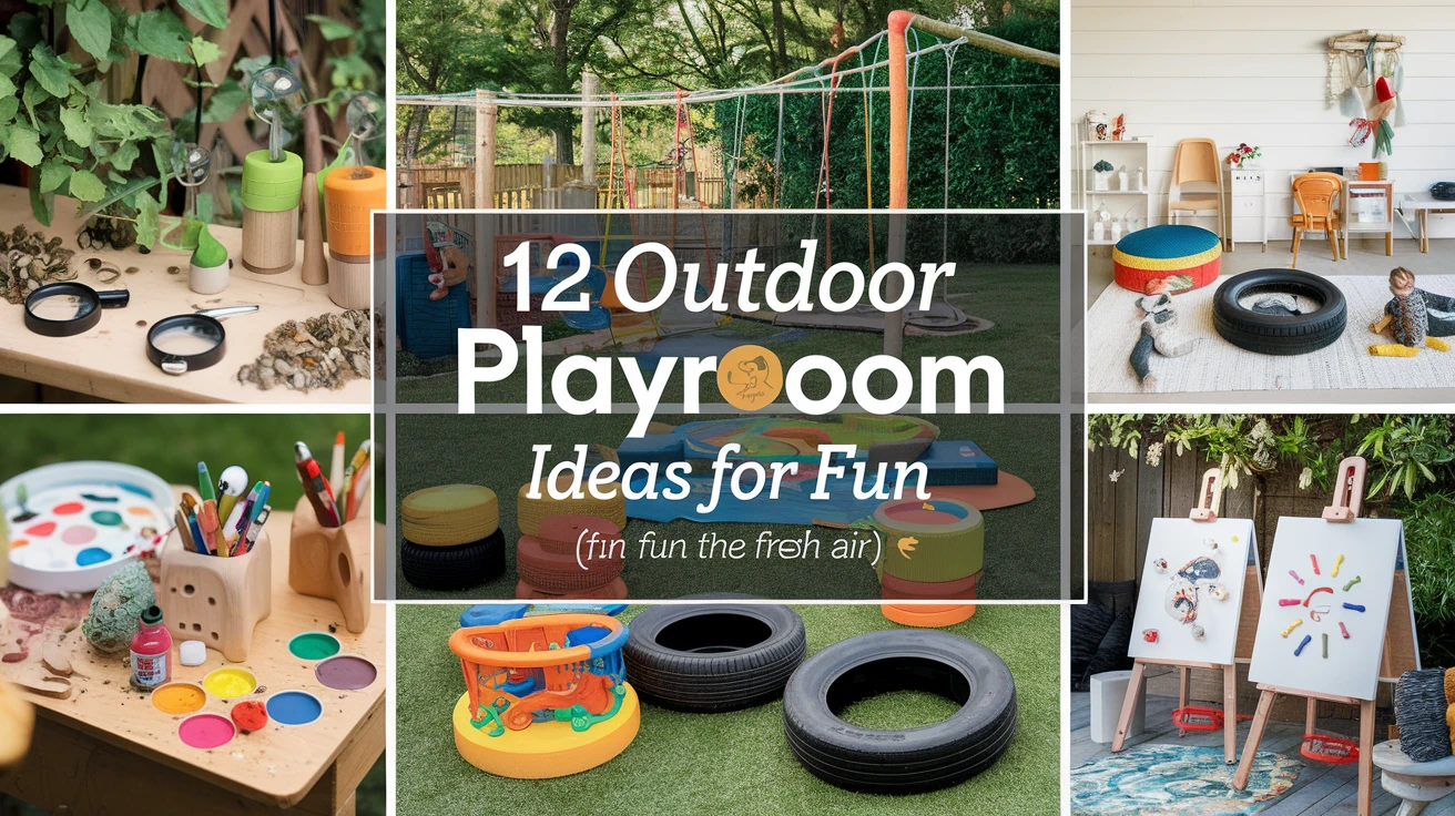 12 Outdoor Playroom Ideas for Fun in the Fresh Air
