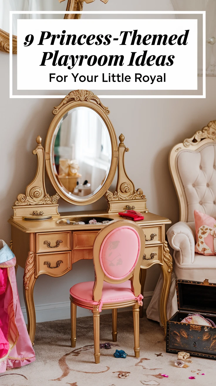 9 Princess-Themed Playroom Ideas for Your Little Royal