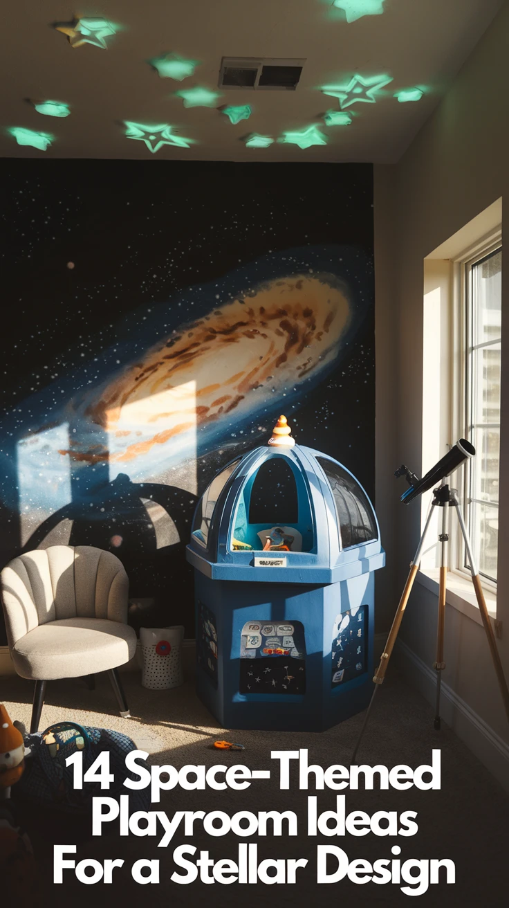 14 Space-Themed Playroom Ideas for a Stellar Design