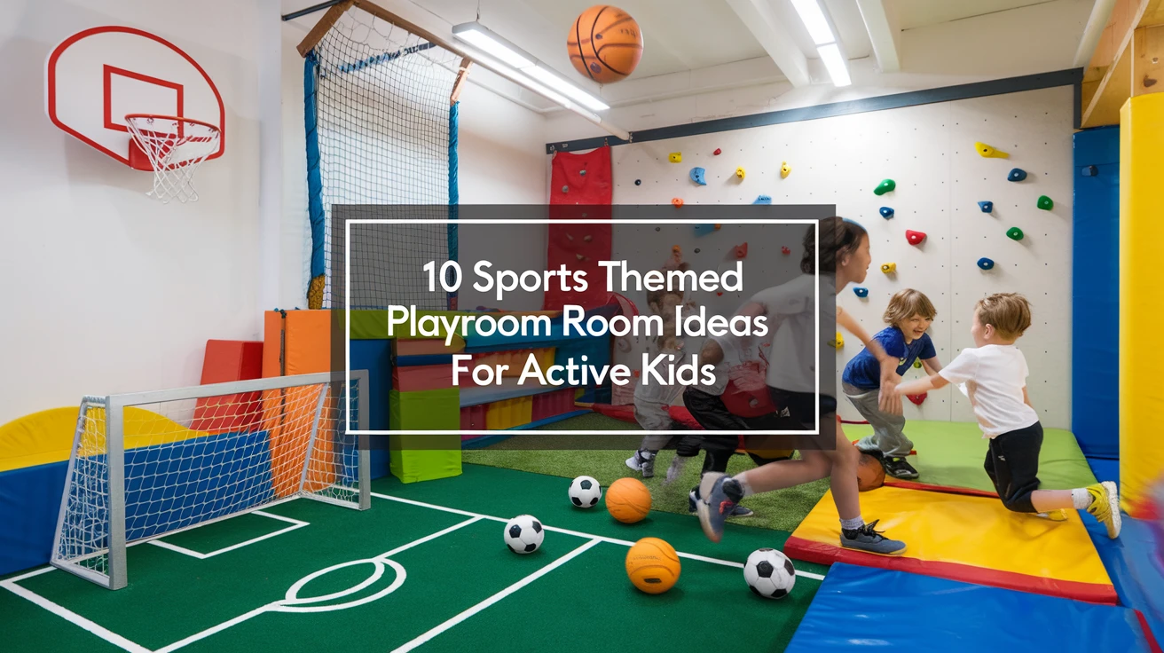 10 Sports Themed Playroom Ideas for Active Kids