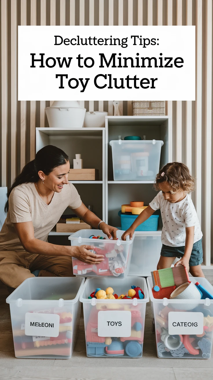 Decluttering Tips: How to Minimize Toy Clutter