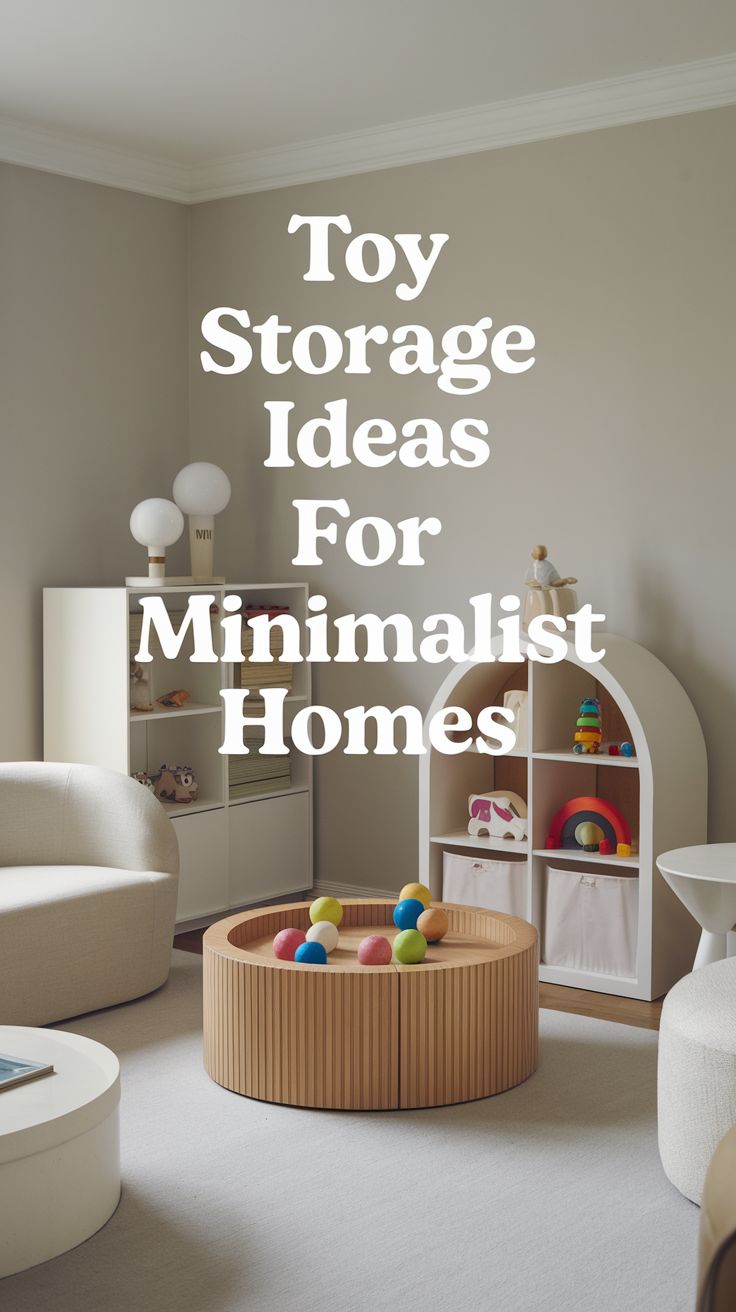 Minimalist Toy Storage Ideas for Small Homes