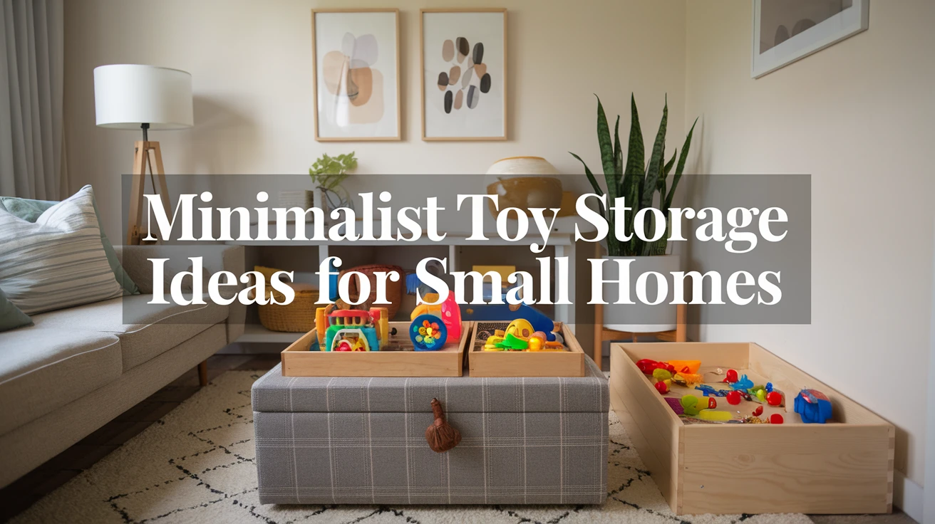 Minimalist Toy Storage Ideas for Small Homes
