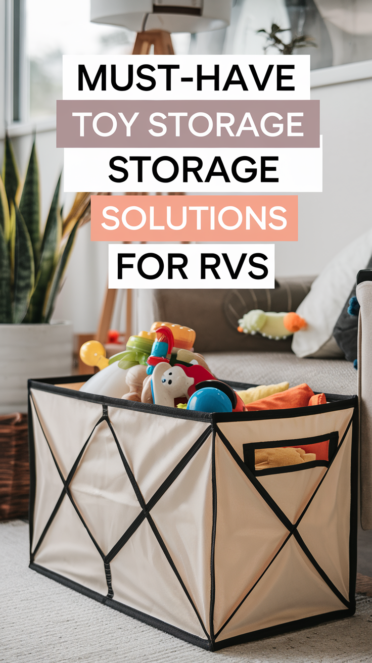 Toy Storage Solutions for RVs and Tiny Homes