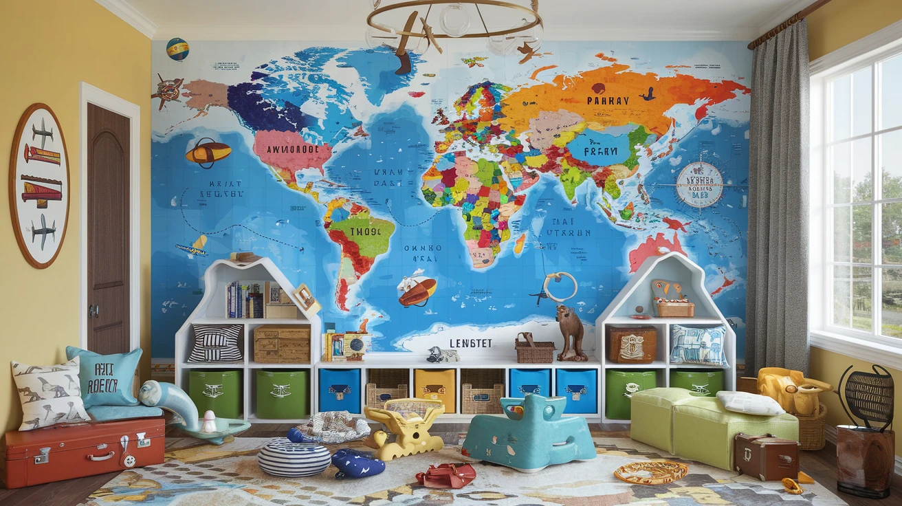 10 Best Travel Themed Playroom Ideas for Adventurous Kids