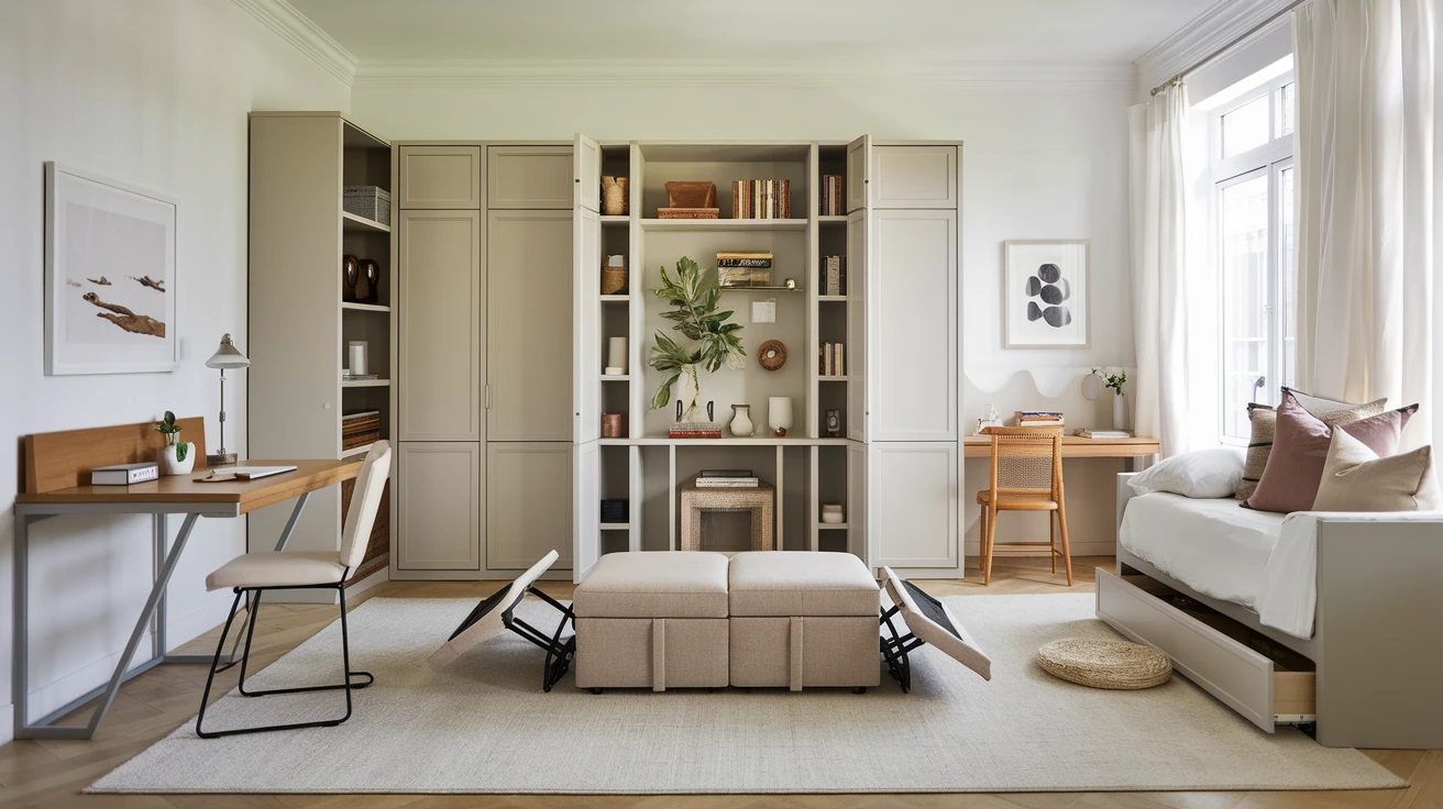 1. Multi-Purpose Furniture