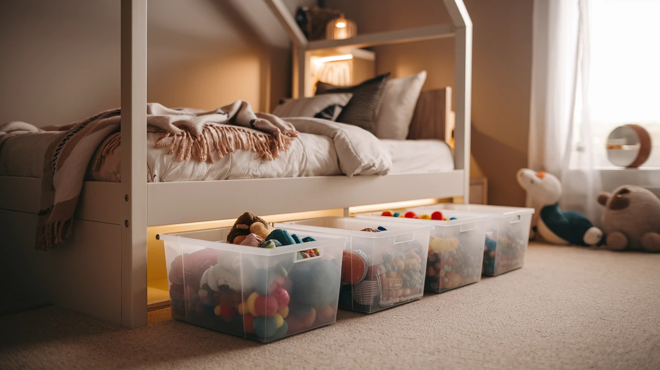 2. Under-Bed Storage