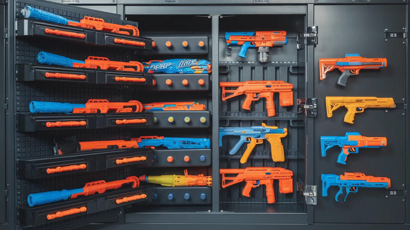 3. Lockable Cabinet for Safety