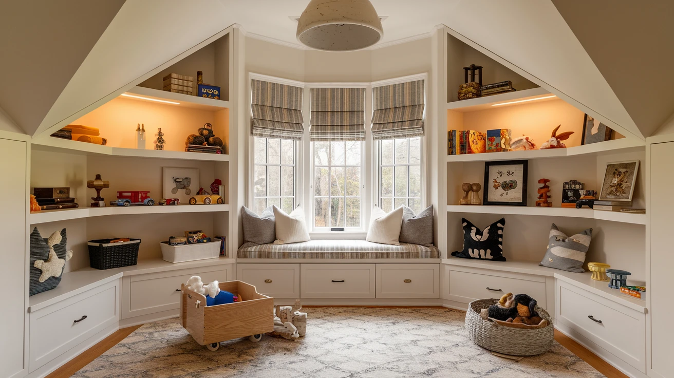 7. Creative Use of Nooks and Crannies