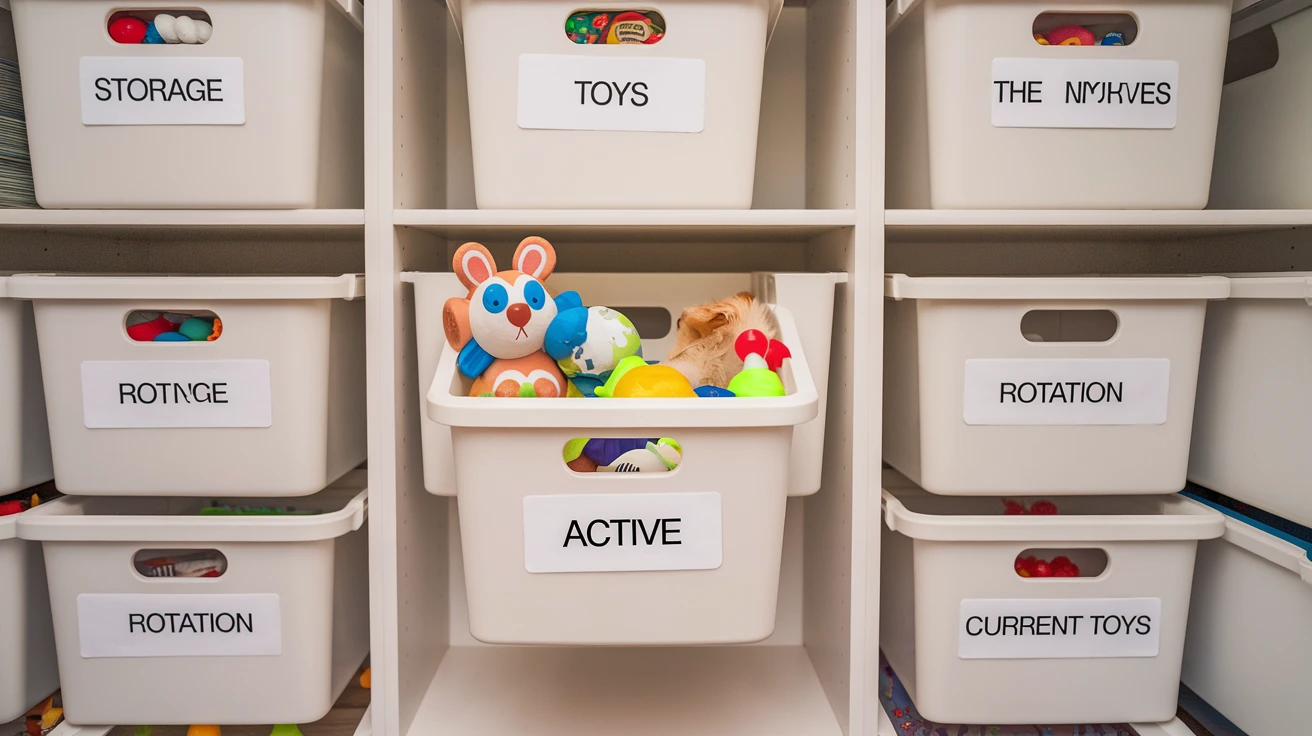 8. Rotating Toy Library System