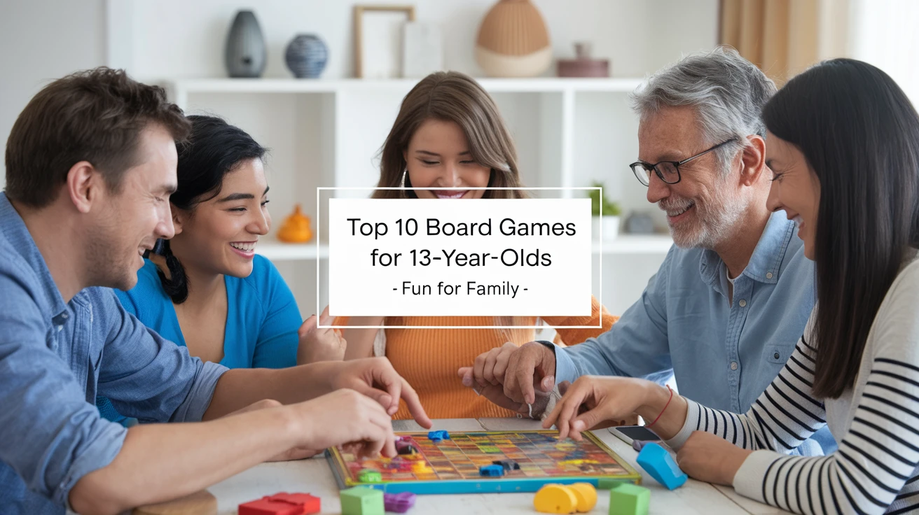 Top 10 Board Games for 13-Year-Olds - Fun for Family 