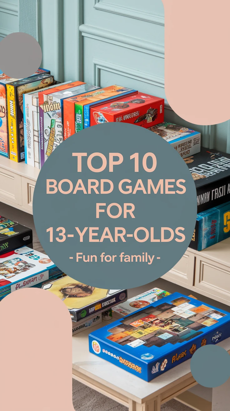 Top 10 Board Games for 13-Year-Olds - Fun for Family 