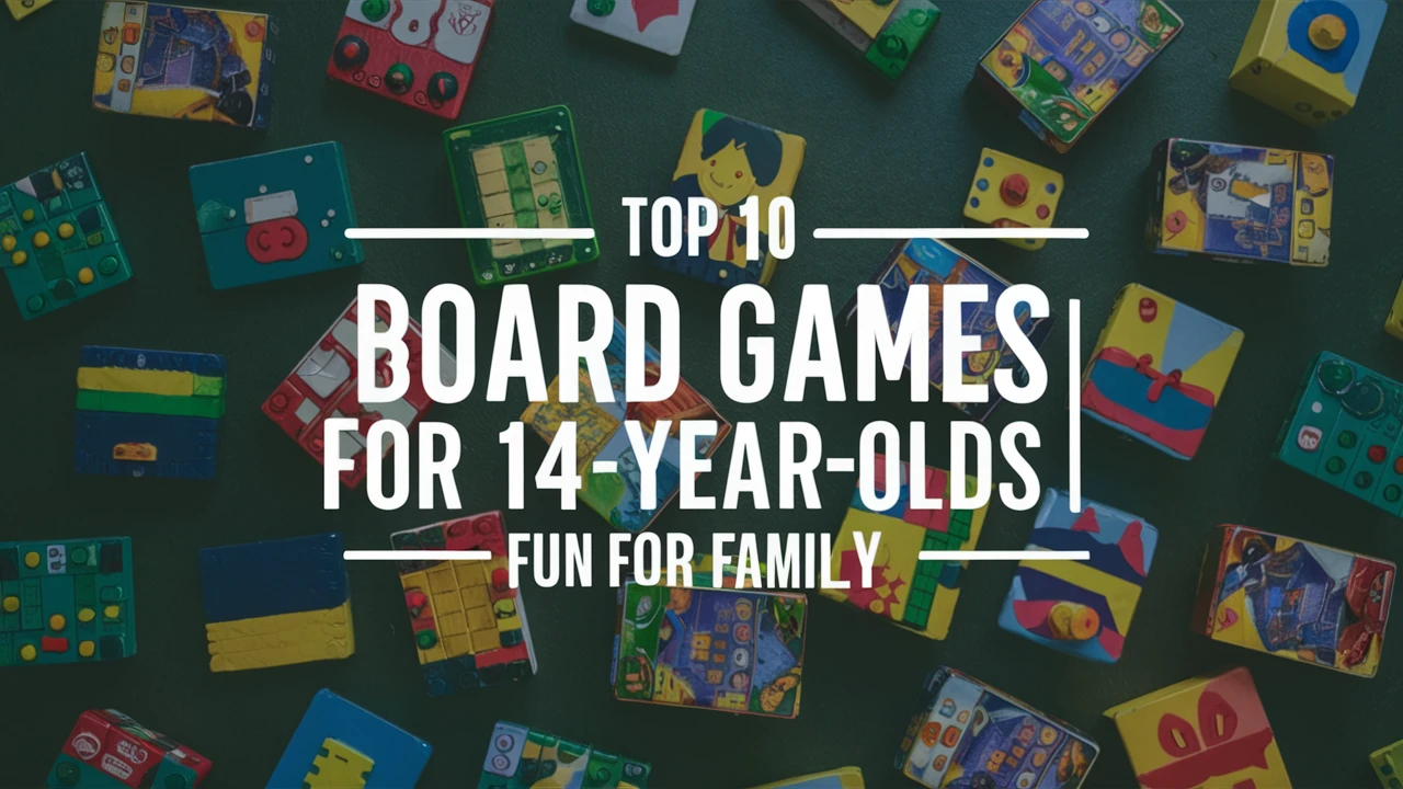 Top 10 Board Games for 14-Year-Olds - Fun for Family 