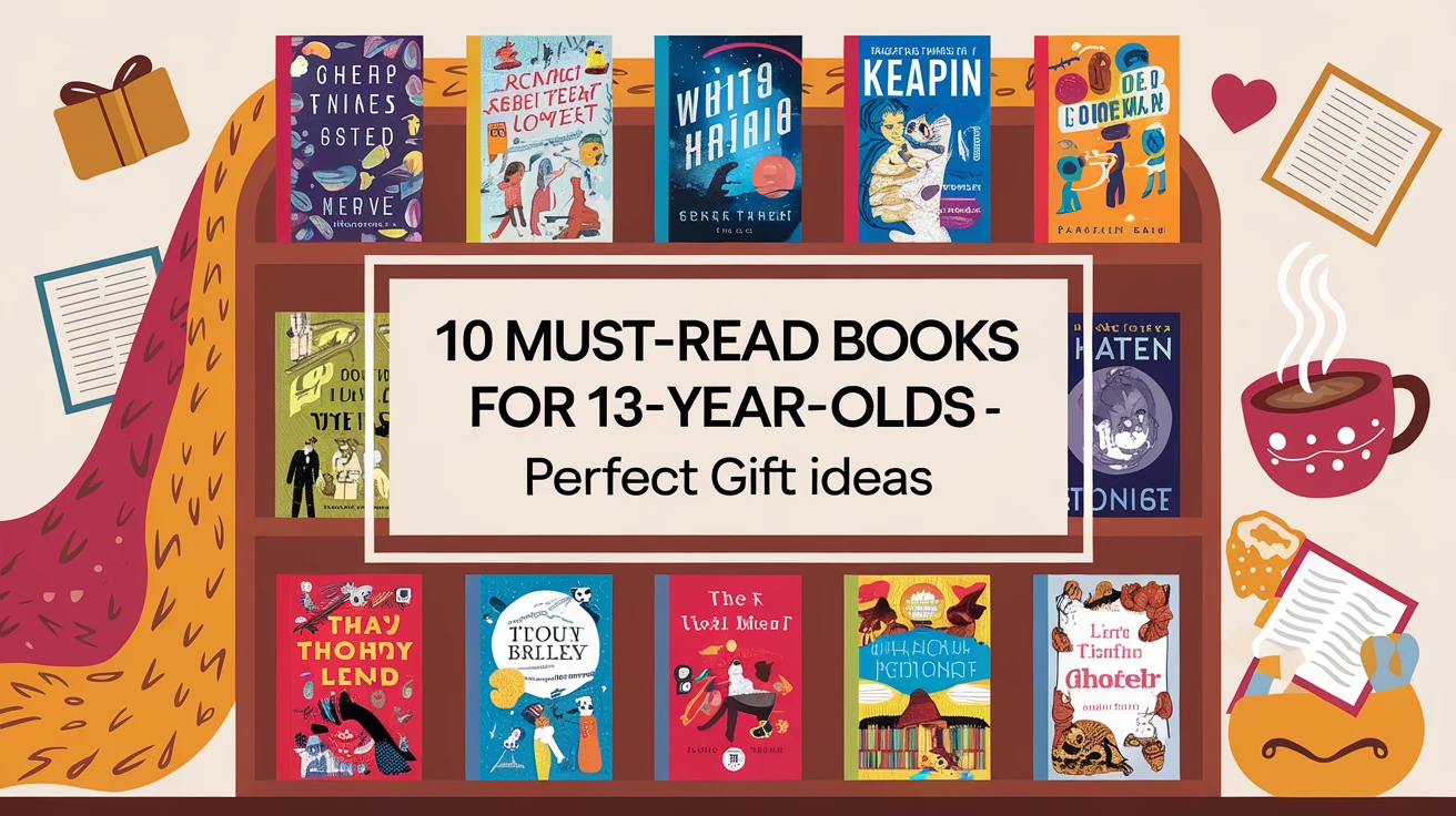 10 Must-Read Books for 13-Year-Olds - Perfect Gift Ideas
