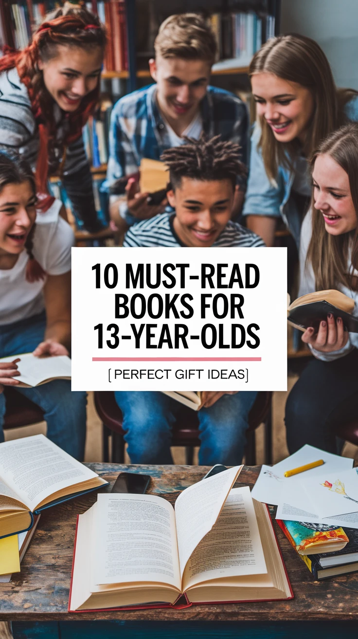 10 Must-Read Books for 13-Year-Olds - Perfect Gift Ideas