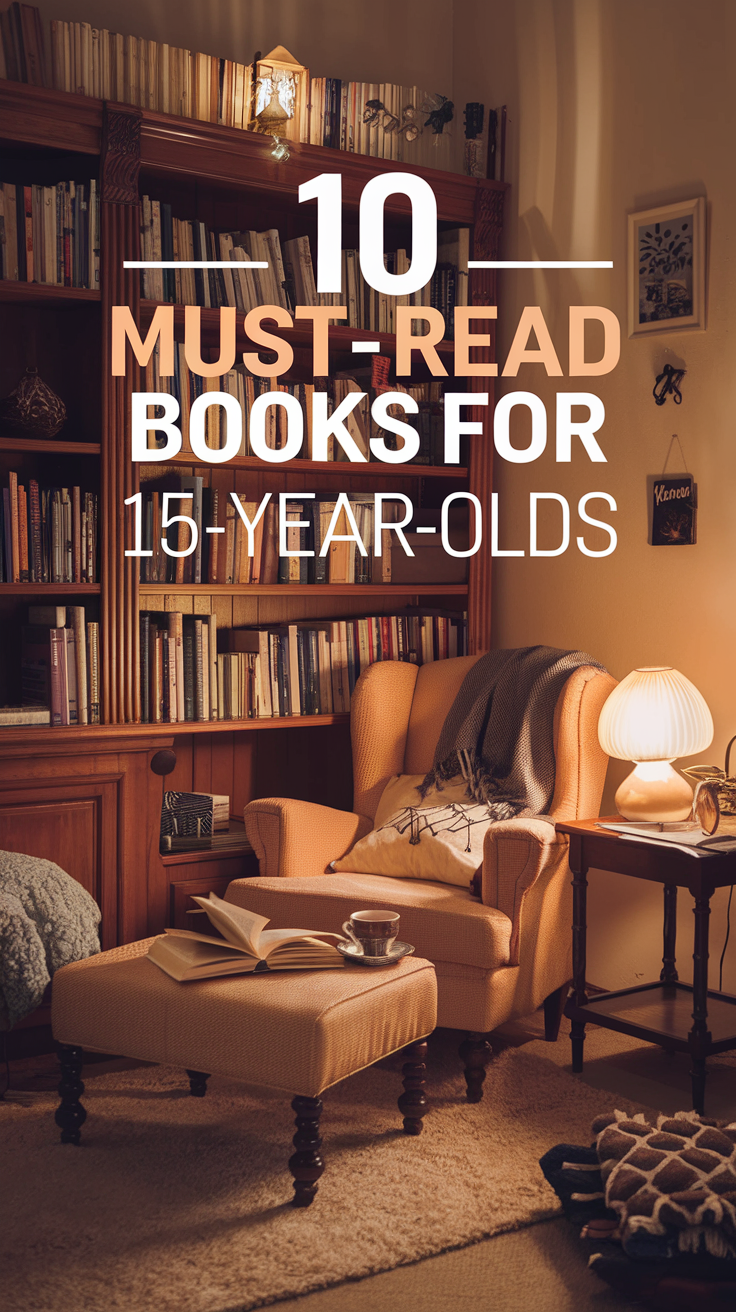 10 Must-Read Books for 15-Year-Olds - Perfect Gift Ideas