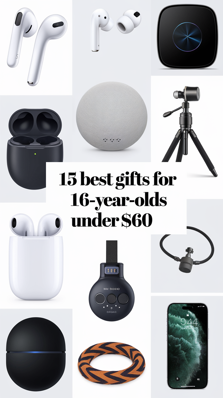 15 Best Gifts for 16-Year-Olds Under $60 - Affordable 