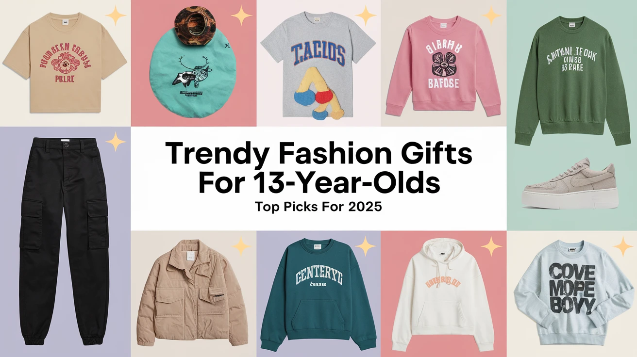 Trendy Fashion Gifts for 13-Year-Olds - Top Picks for 2025