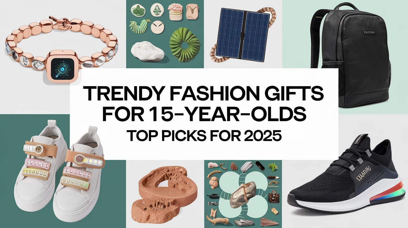 Trendy Fashion Gifts for 15-Year-Olds - Top Picks for 2025