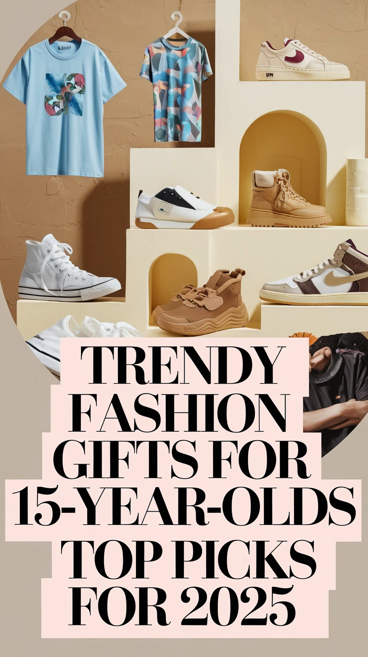 Trendy Fashion Gifts for 15-Year-Olds - Top Picks for 2025