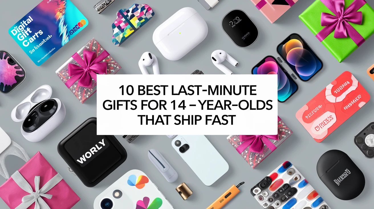 10 Best Last-Minute Gifts for 14-Year-Olds That Ship Fast