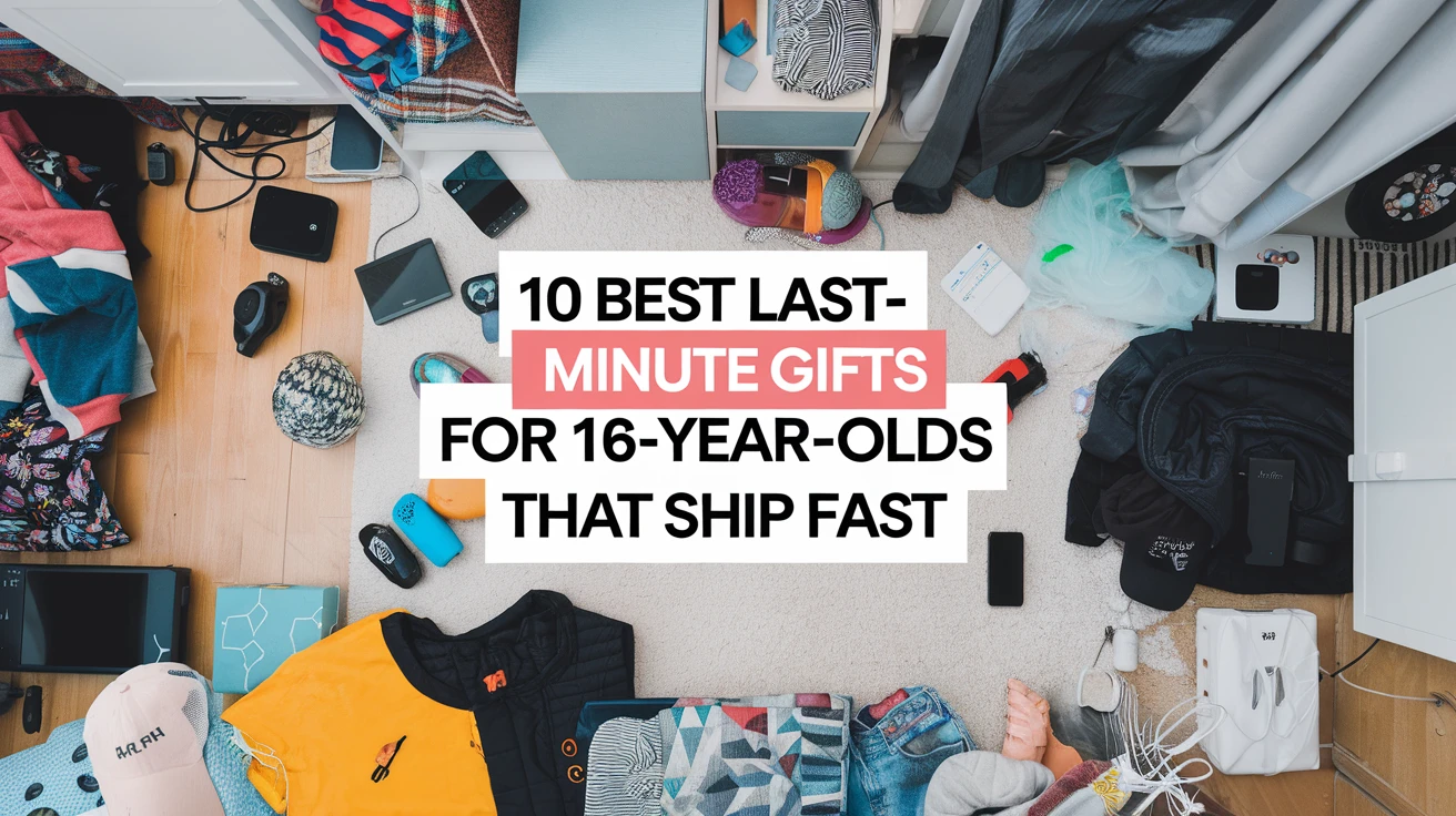 10 Best Last-Minute Gifts for 16-Year-Olds That Ship Fast