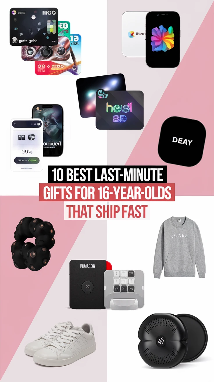 10 Best Last-Minute Gifts for 16-Year-Olds That Ship Fast