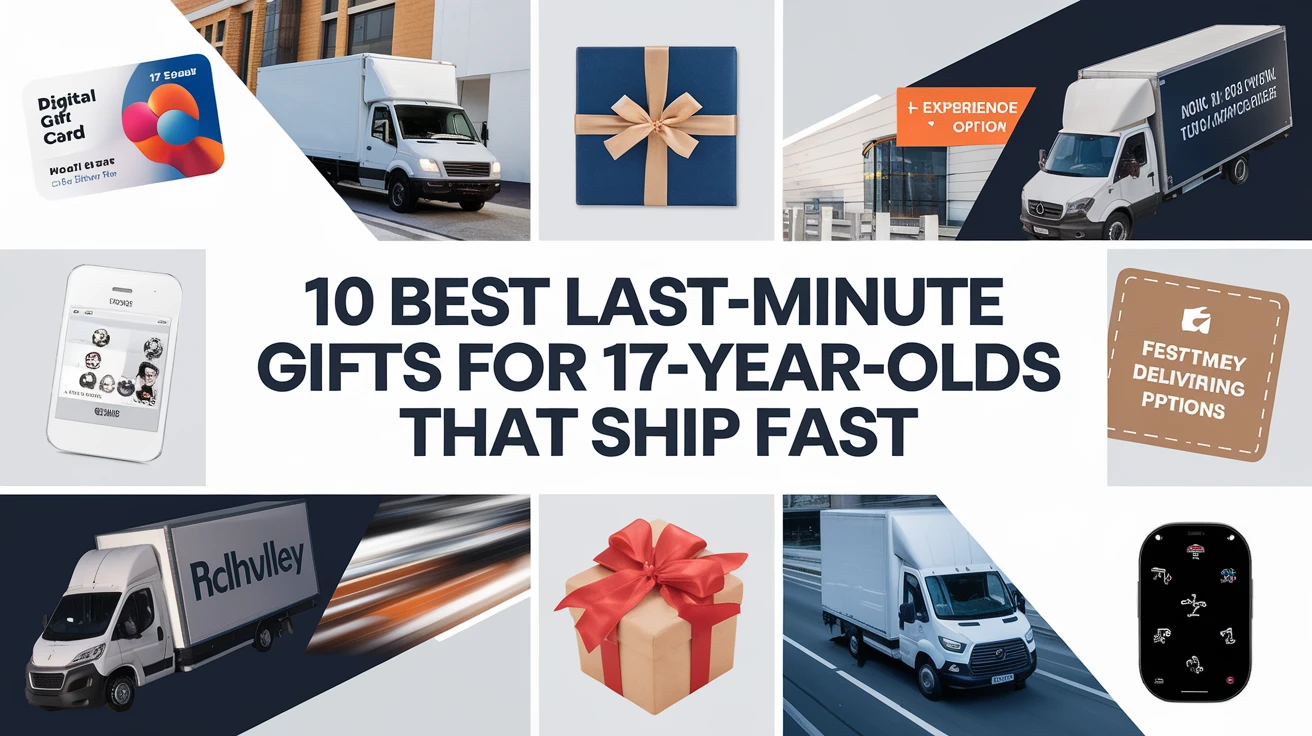 10 Best Last-Minute Gifts for 17-Year-Olds That Ship Fast
