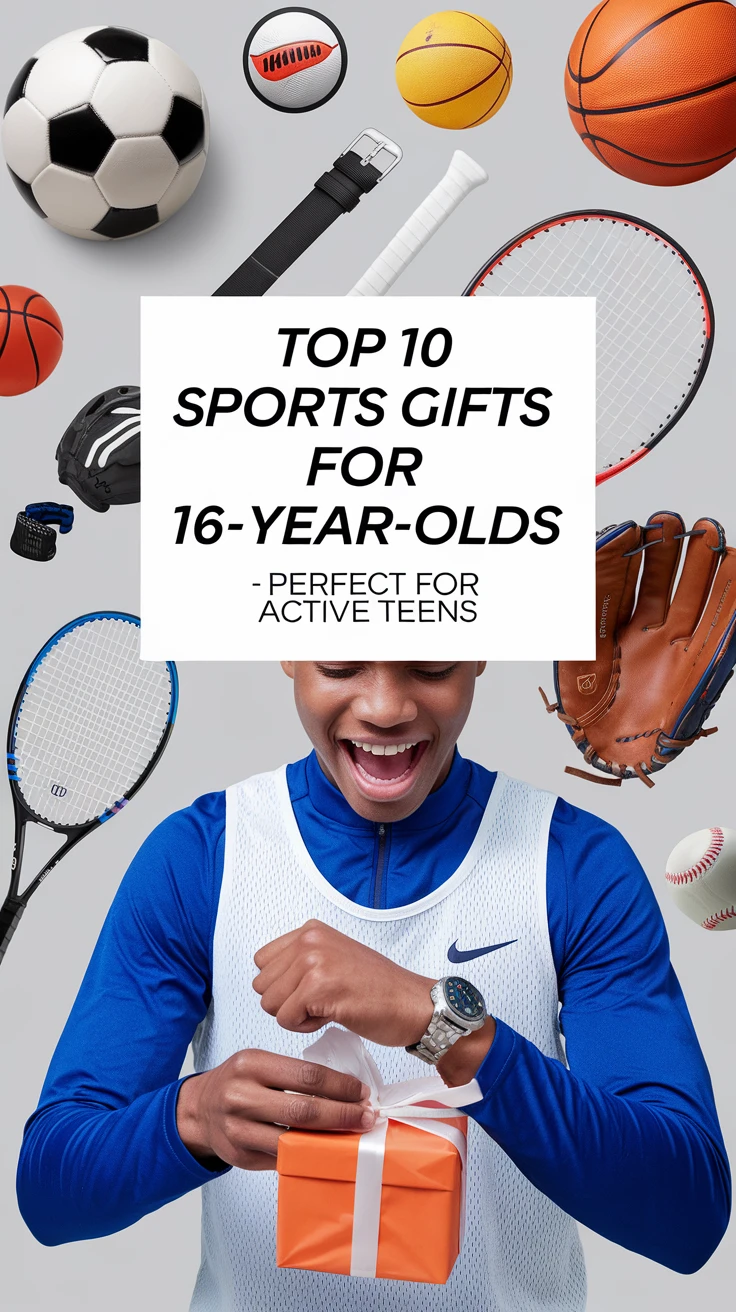 Top 10 Sports Gifts for 16-Year-Olds - Perfect for Active Teens