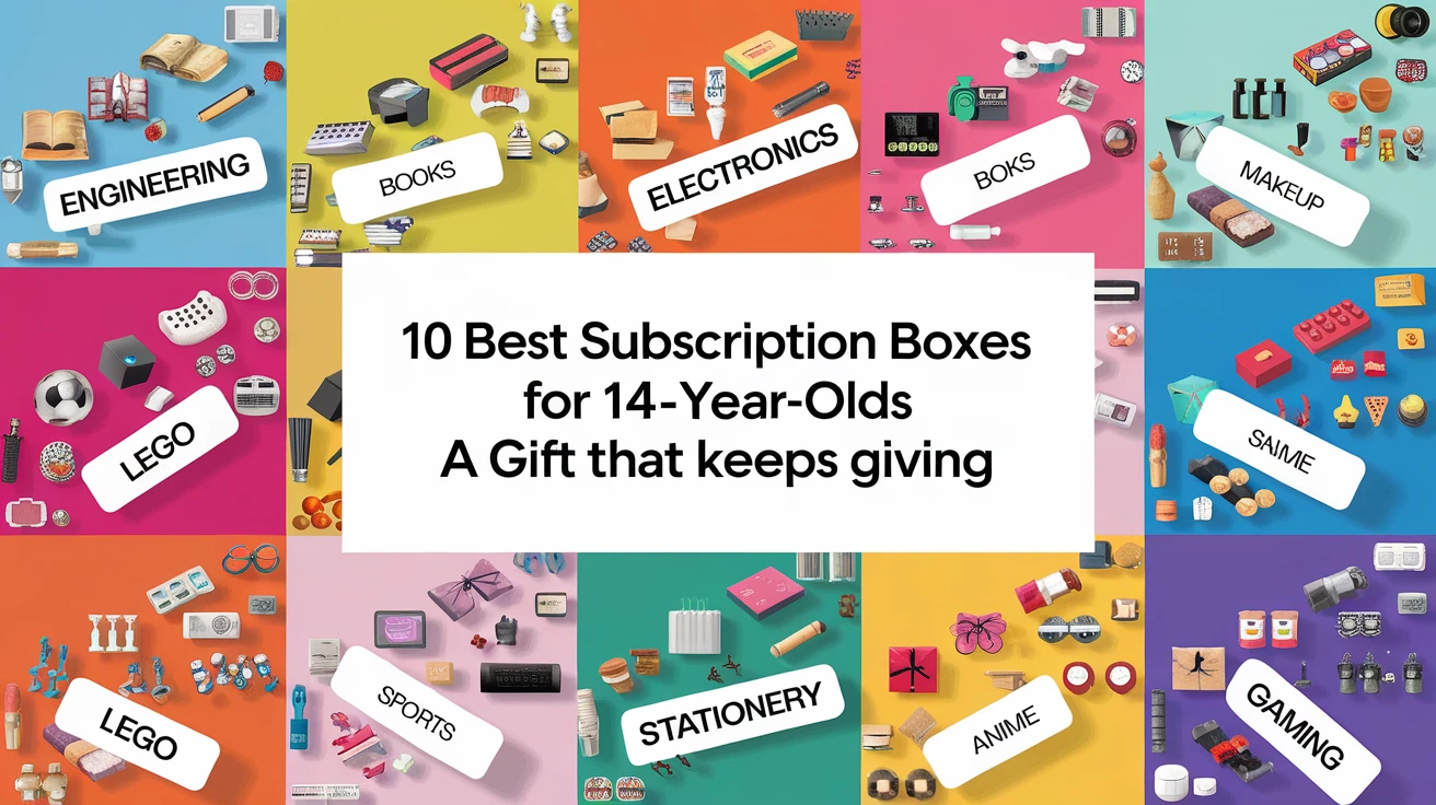 10 Best Subscription Boxes for 14-Year-Olds - A Gift That Keeps Giving