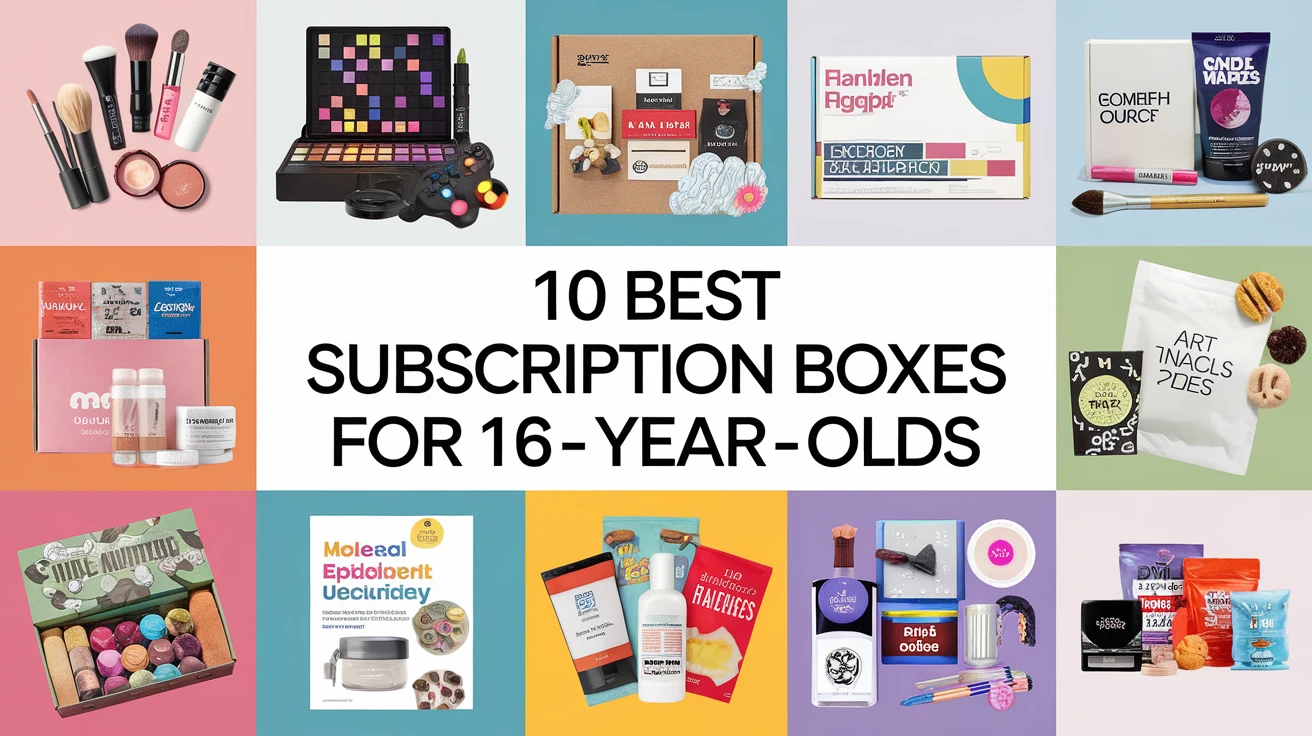 10 Best Subscription Boxes for 16-Year-Olds