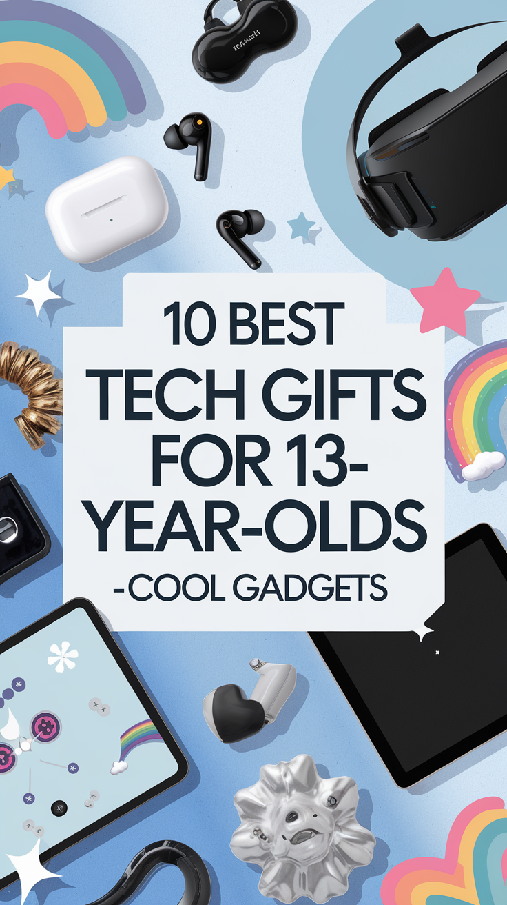 10 Best Tech Gifts for 13-Year-Olds - Cool Gadgets 