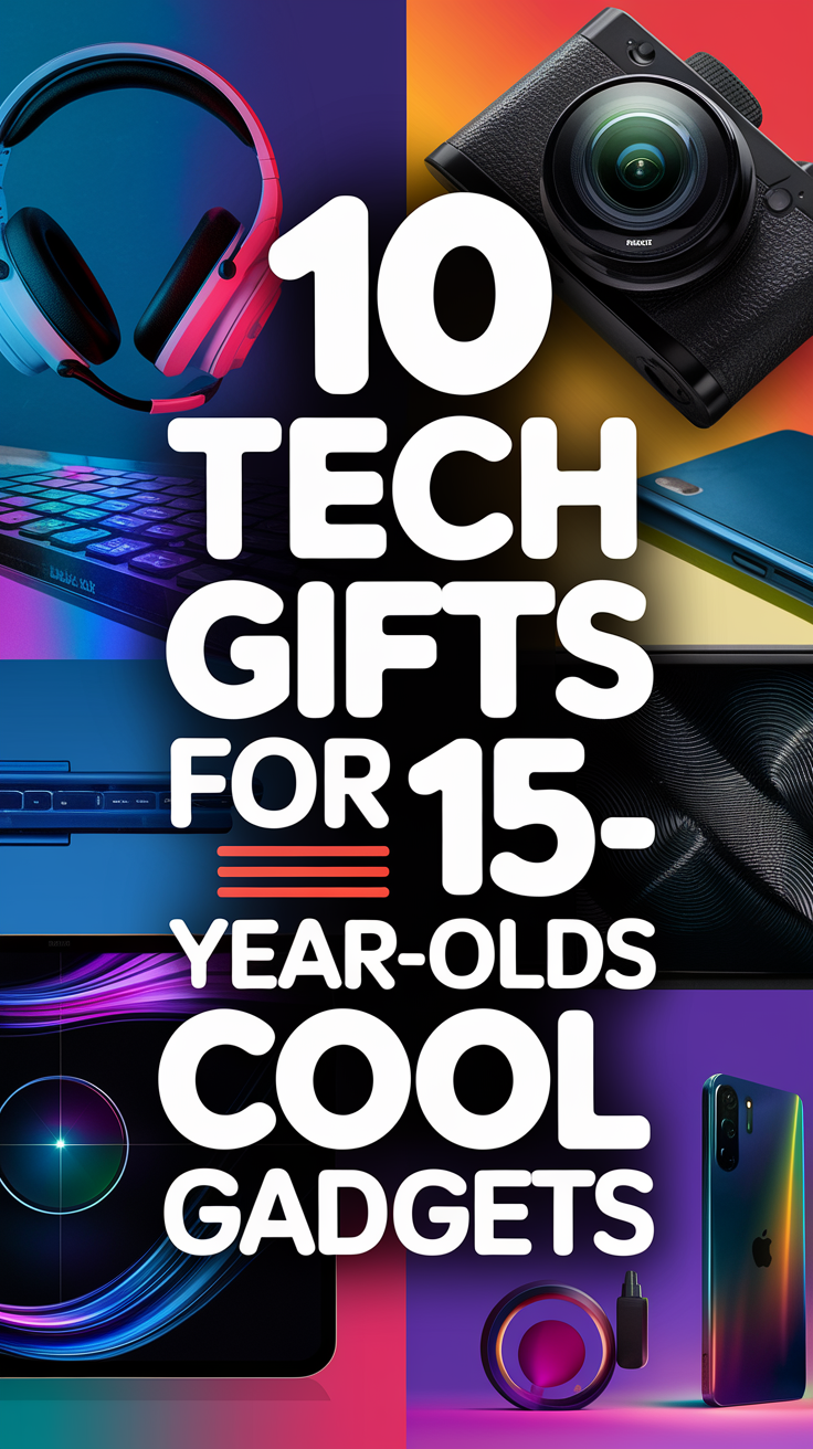 10 Best Tech Gifts for 15-Year-Olds - Cool Gadgets 