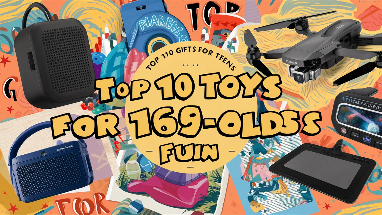Top 10 Toys for 16-Year-Olds - Fun 