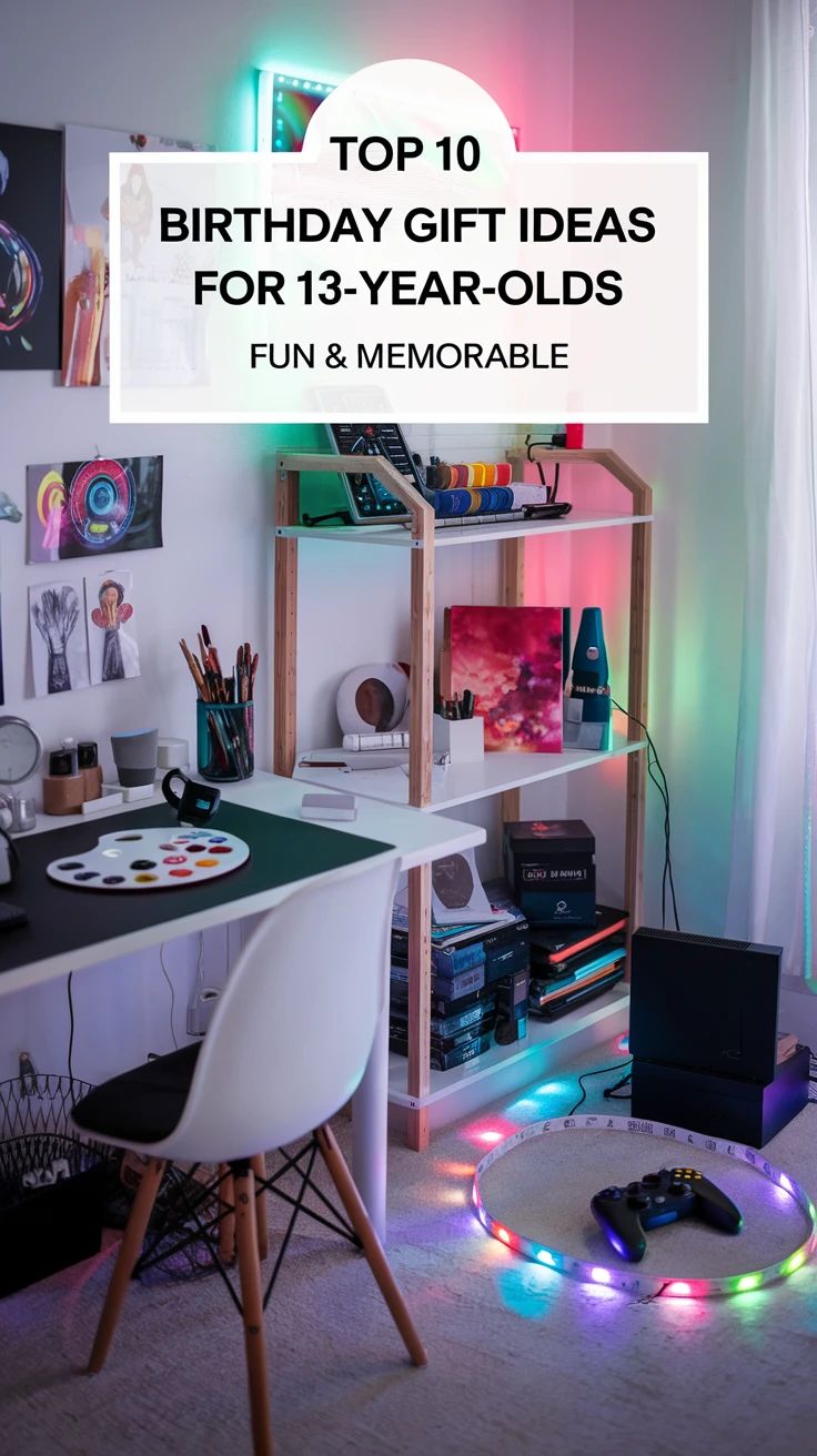 Top 10 Birthday Gift Ideas for 13-Year-Olds - Fun 
