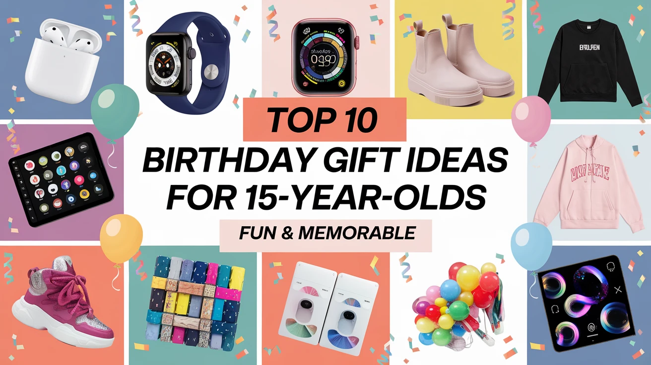 Top 10 Birthday Gift Ideas for 15-Year-Olds - Fun 