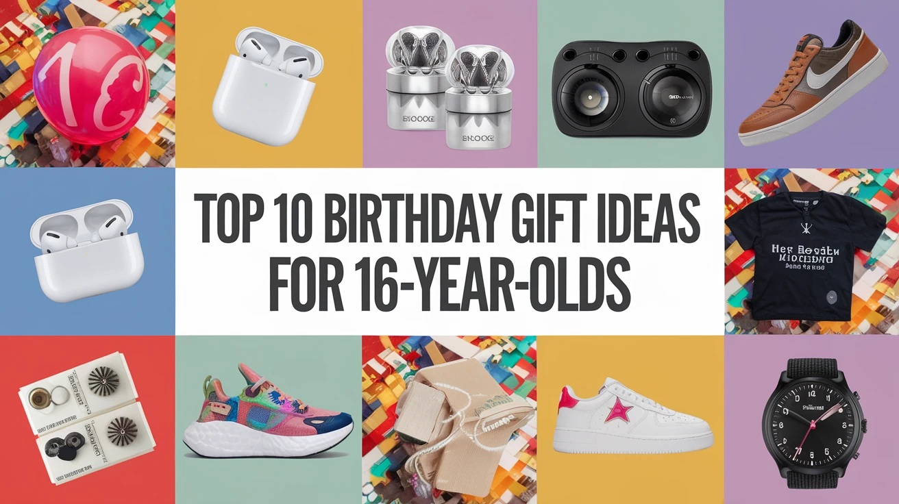 Top 10 Birthday Gift Ideas for 16-Year-Olds