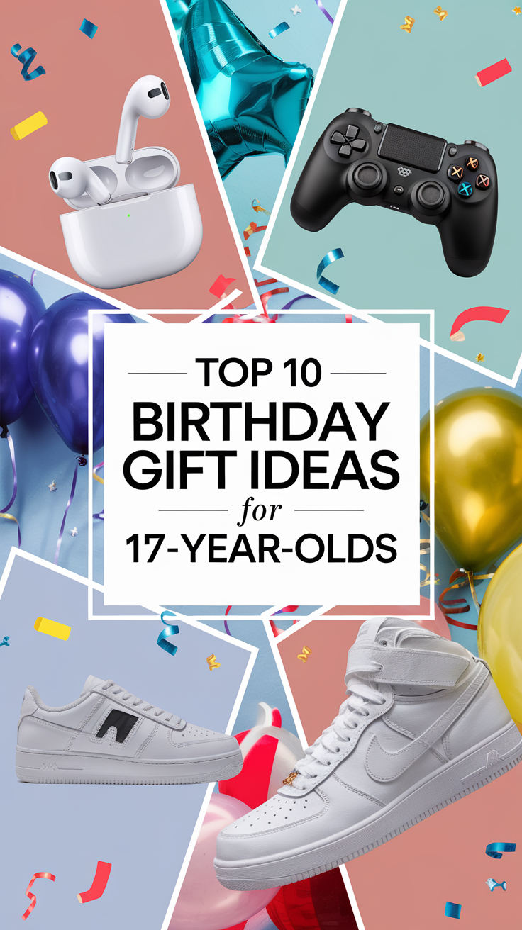 Top 10 Birthday Gift Ideas for 17-Year-Olds - Fun 