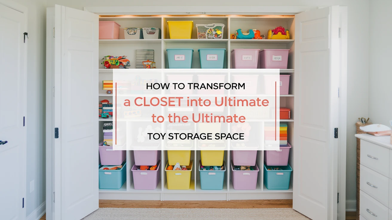 How to Transform a Closet into the Ultimate DIY Toy Storage Space