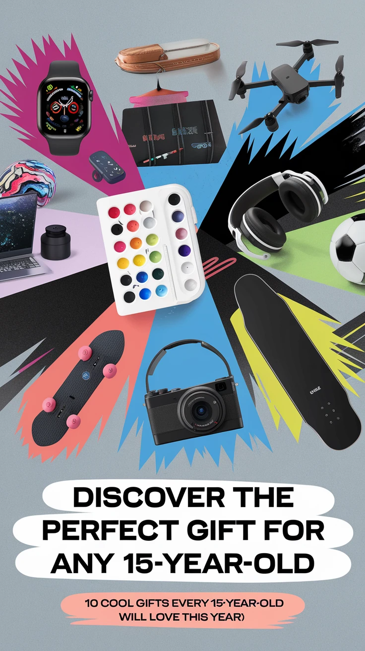 10 Cool Gifts Every 15-Year-Old Will Love This Year