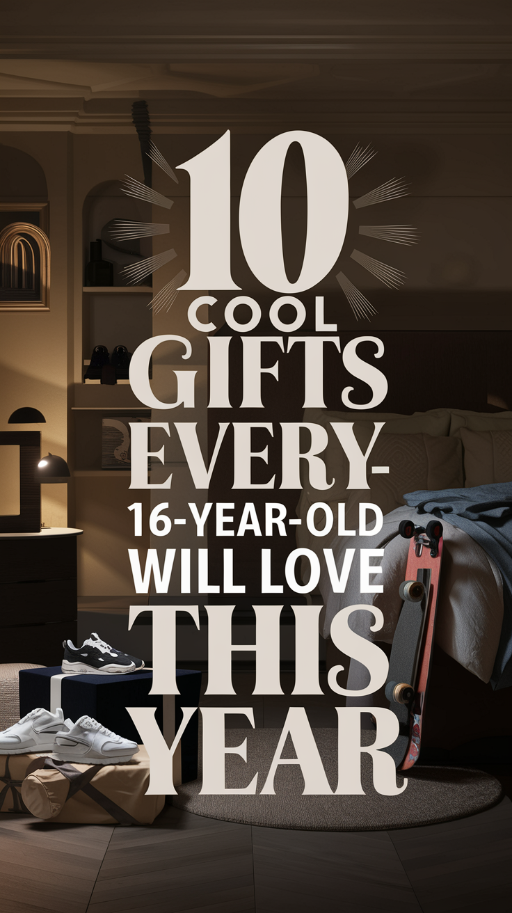 10 Cool Gifts Every 16-Year-Old Will Love This Year